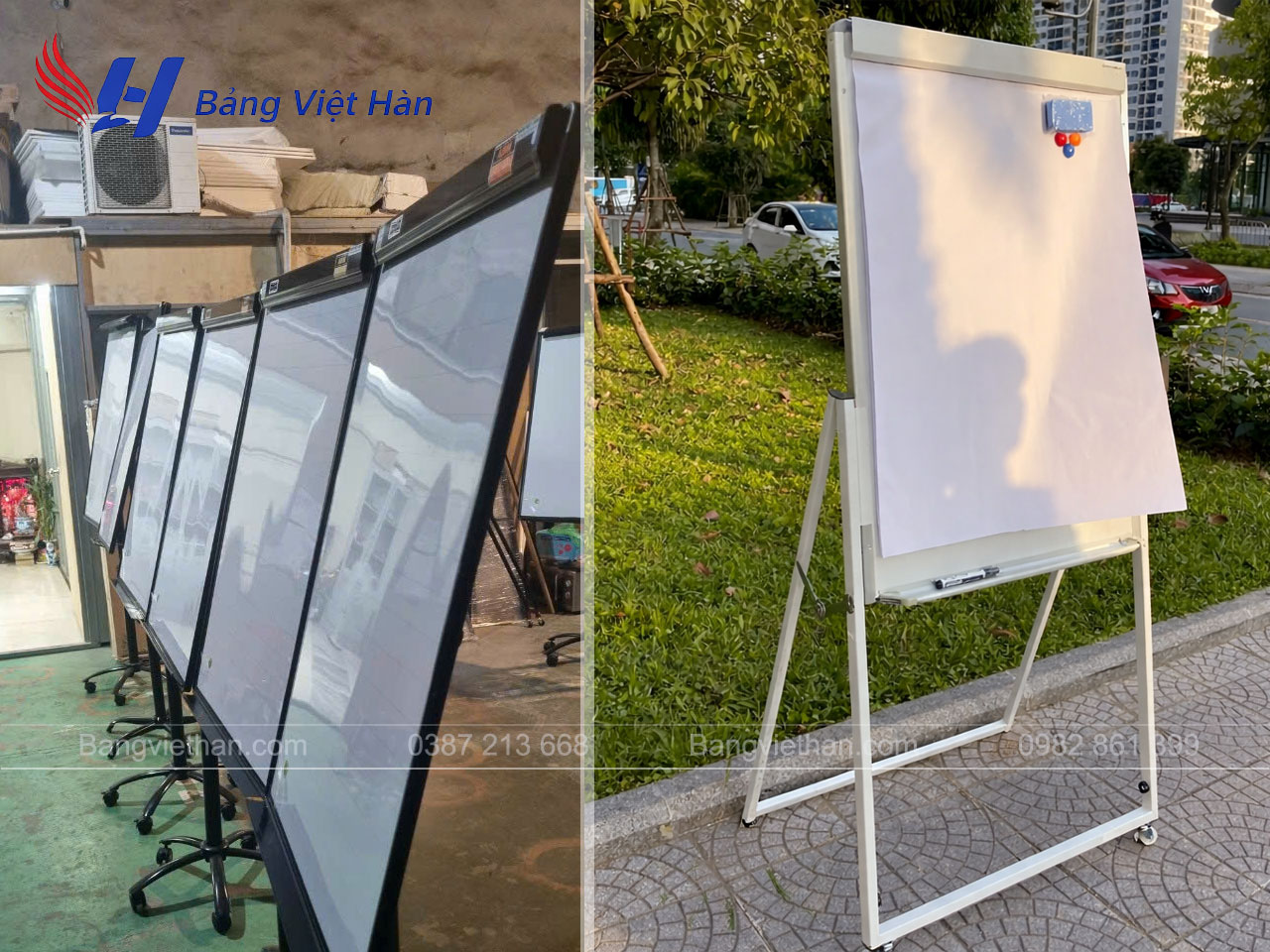 Bảng Flipchart Chân Tròn & Chân Chữ A Tại Quảng Ninh