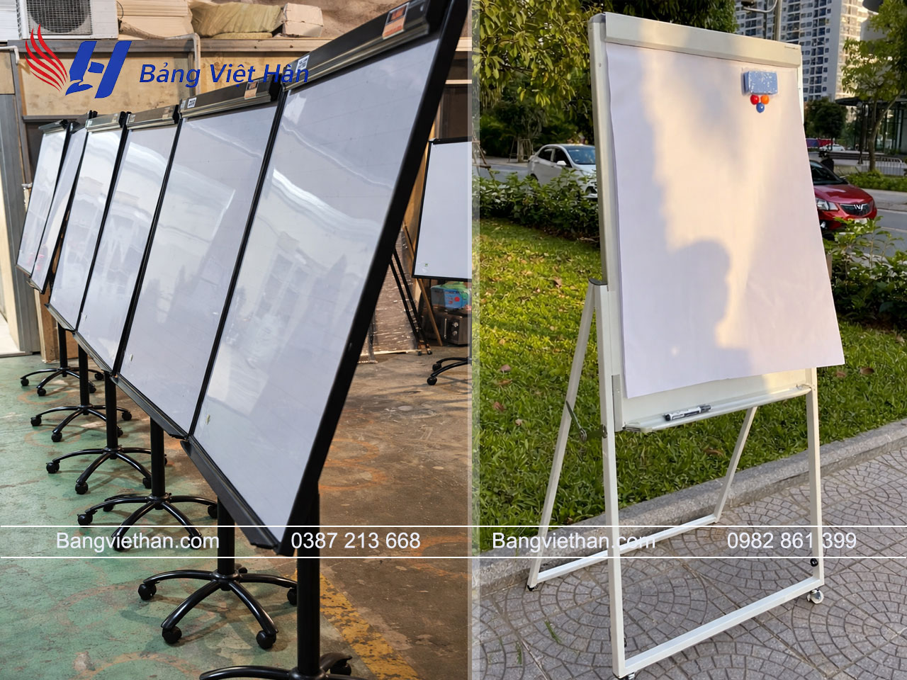 Bảng Flipchart Chân Tròn & Chân Chữ A Tại Cao Bằng