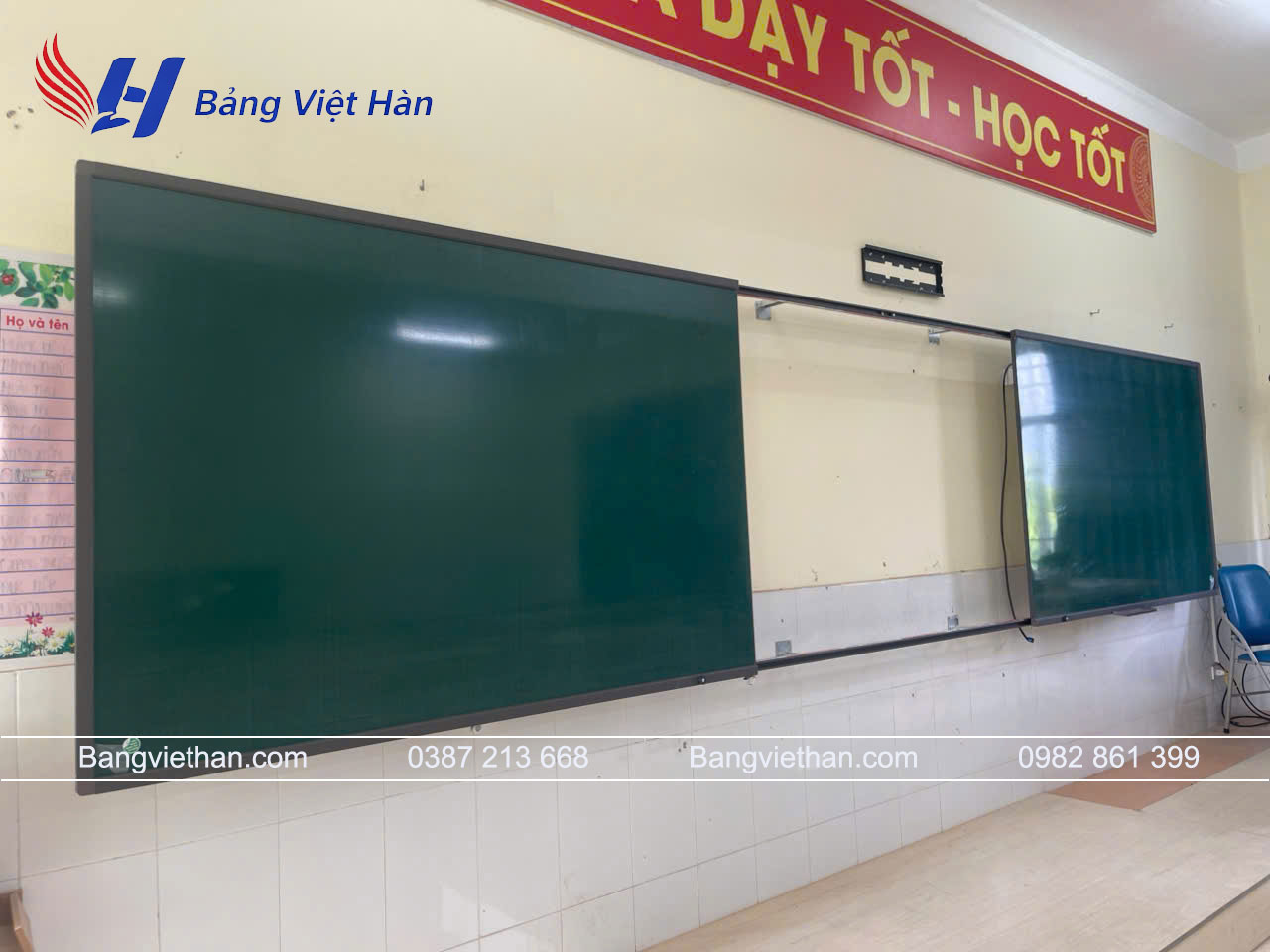 Thi Công Bảng Từ Cho Trường Cao Đẳng Y Dược Hà Nội