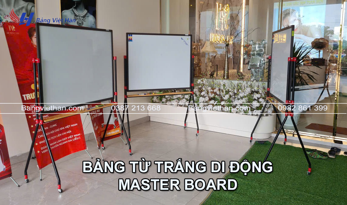 Bảng Từ Master Board Mặt Trắng Giá Xưởng Tại Bắc Ninh